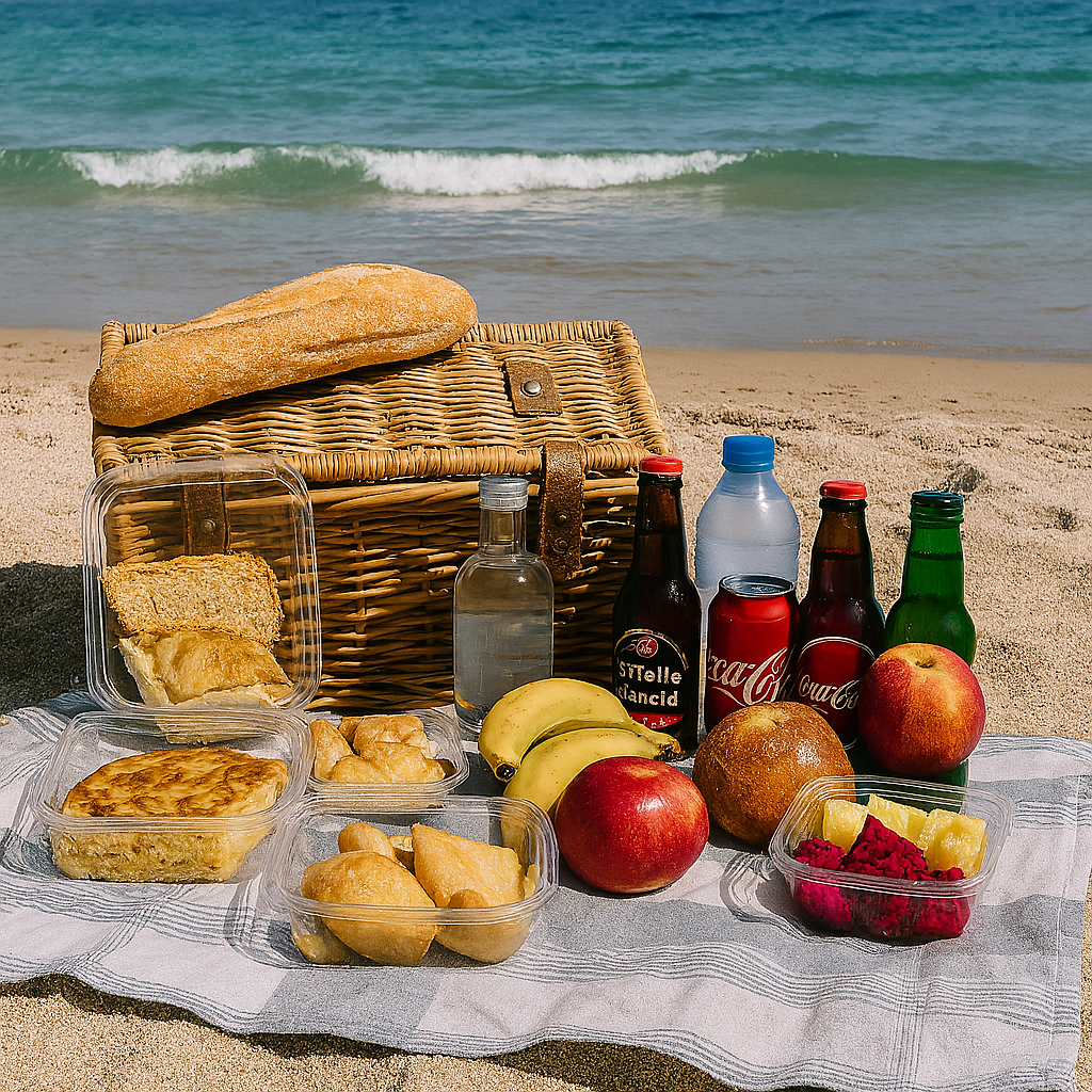 picnic en la playa
